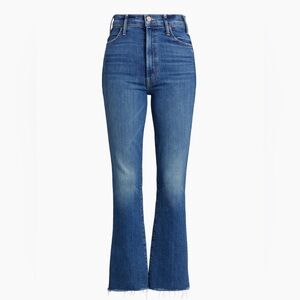 Mother Denim Weekender Ankle Fray 28